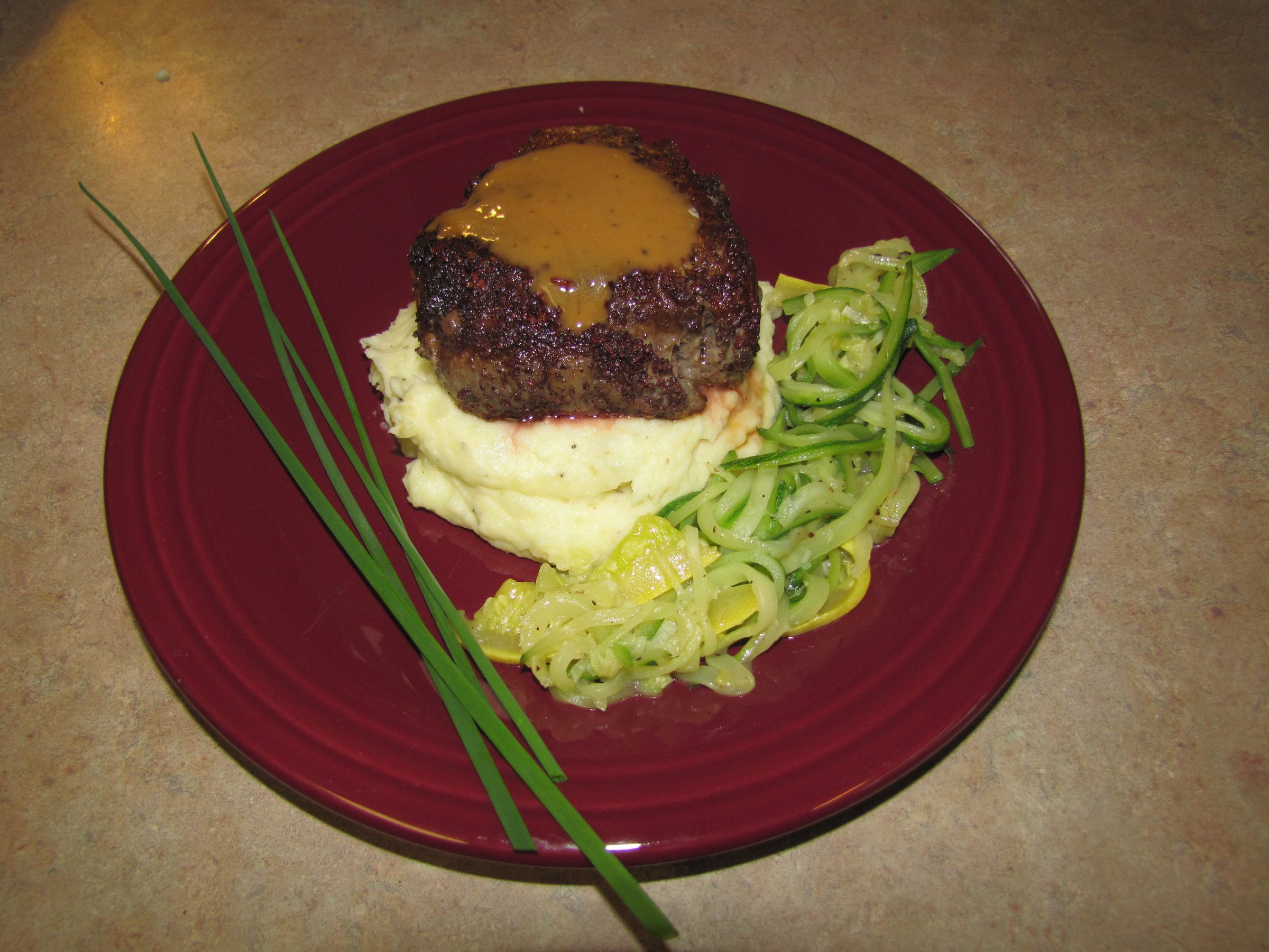 Cacao Nib Crusted Steak