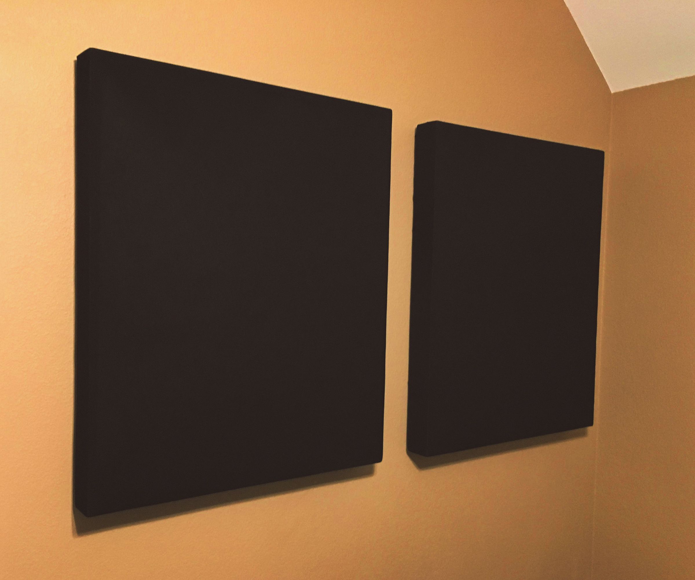 Scratch Built Acoustic Absorbers for Bedroom Studio