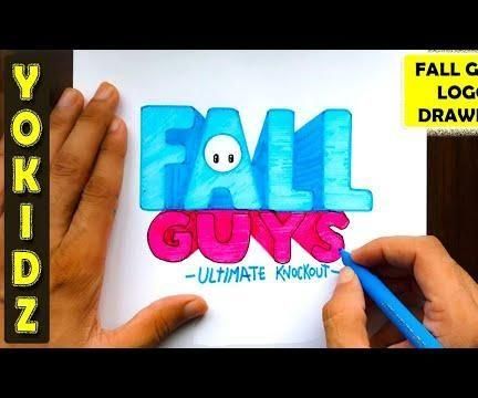 FALL GUYS LOGO DRAWING
