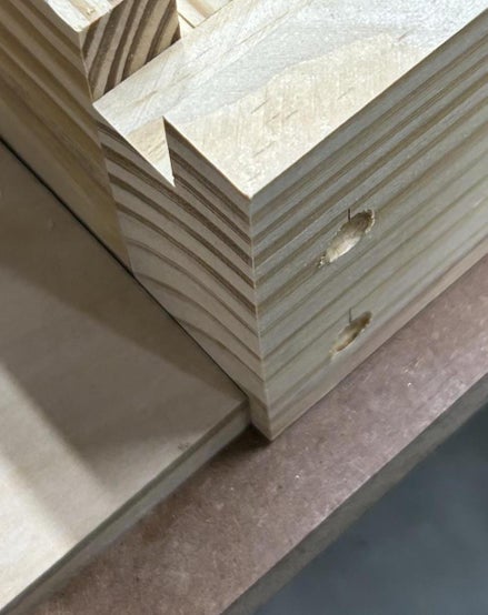 Cut Rabbets Into Shelf Boards