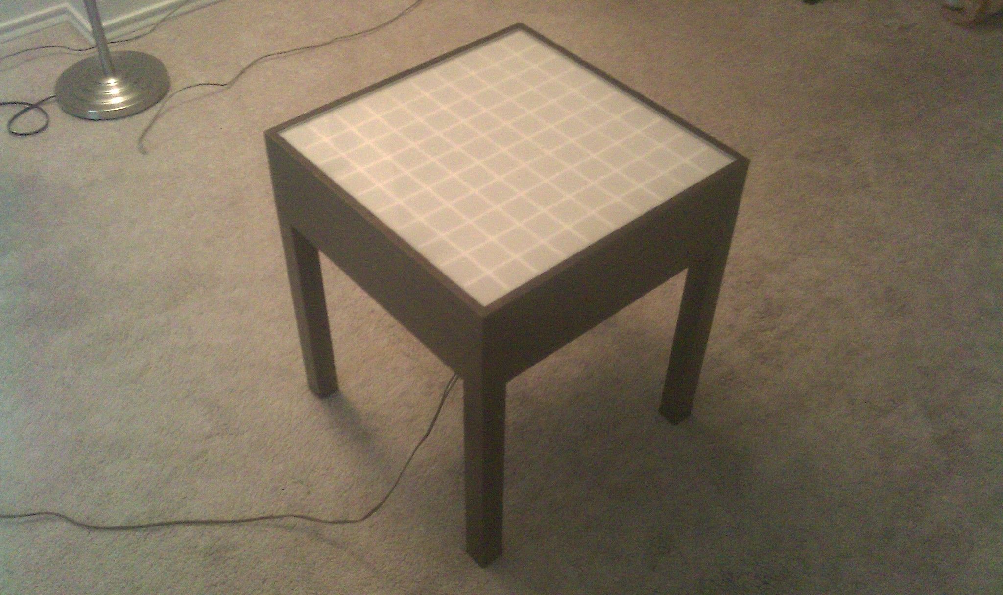The Easy Light Up, Animated Table. No Electronics Skills Needed! : 16 ...