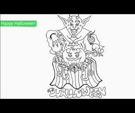 Top 25 Free Printable Halloween Coloring Pages