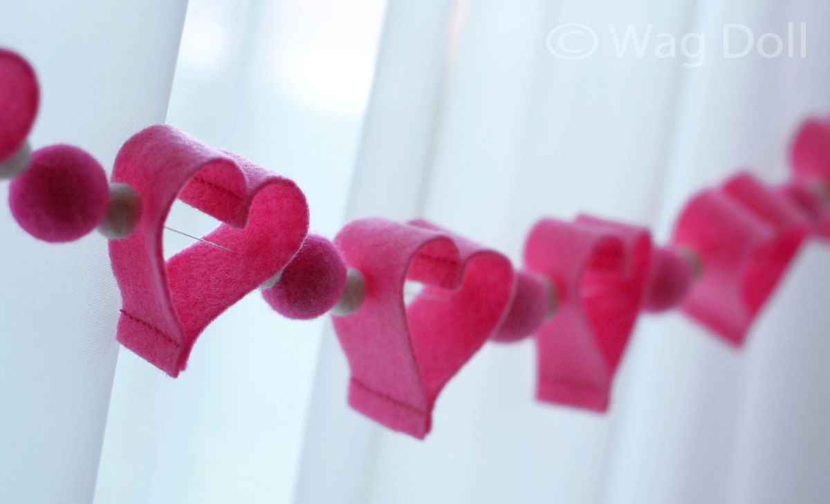 Valentines Day Garland