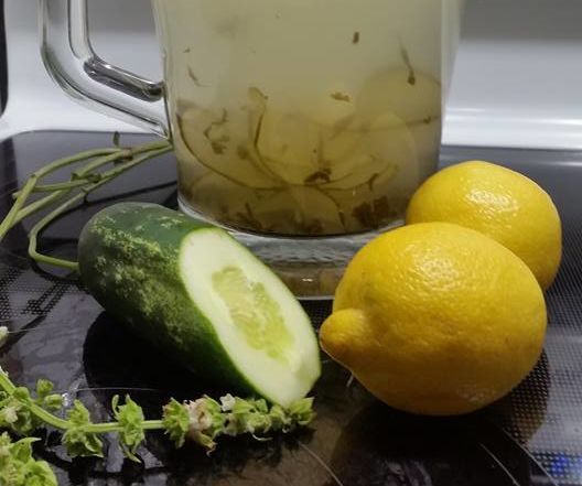Fancy Cucumber Basil Lemonade