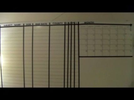 The $20 Dry Erase Board