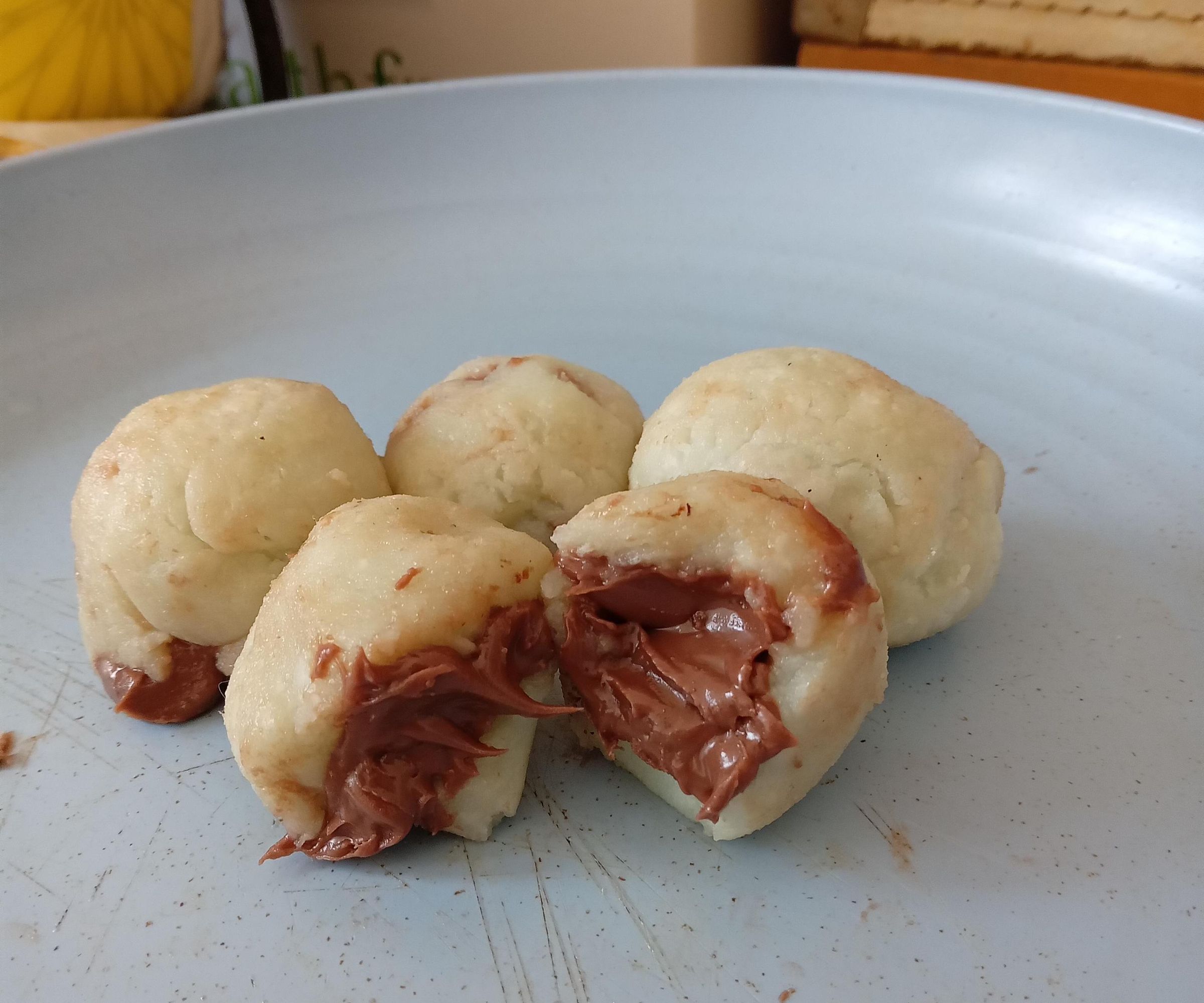 Homemade Japanese Mochi With Filling