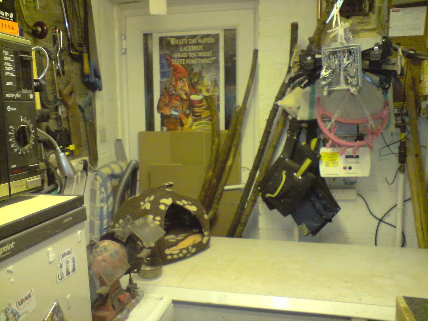 My Little Workshop/Utility Room/Cathouse.