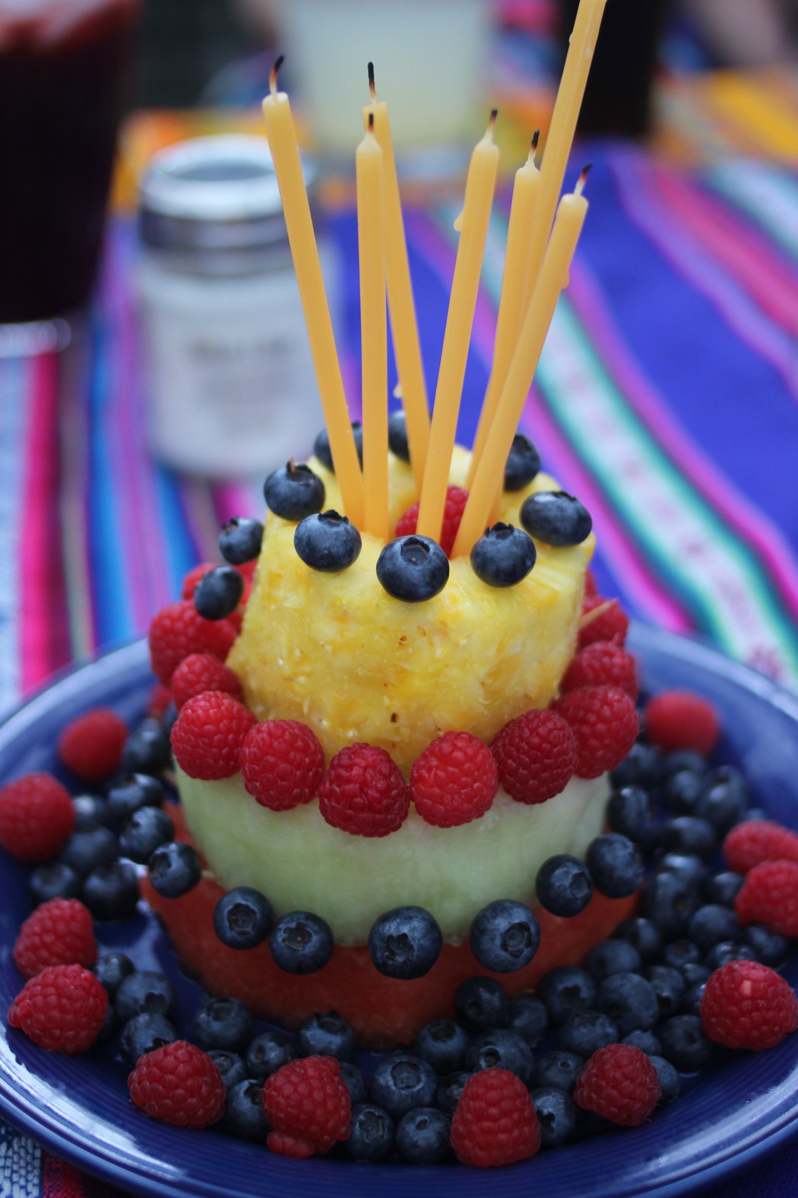 Make an Entire Cake Out of Fruit: Berry Fruity Cake