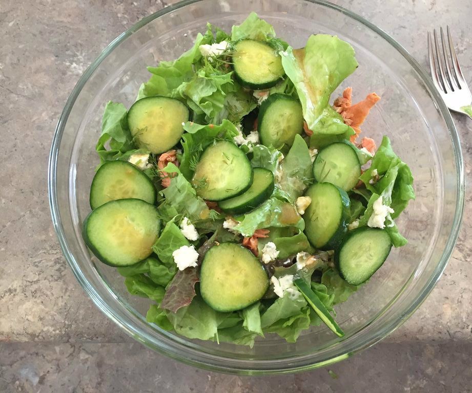 Fresh Fish Summer Salad