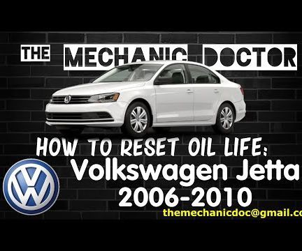 How to Reset Oil Life: Volkswagen Jetta 2006-2010