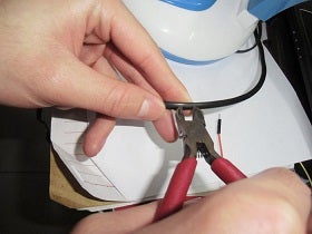 Connect the Lamp to the Relay Shield.