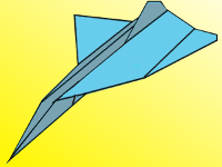 How to Make the Bottlenose Paper Airplane