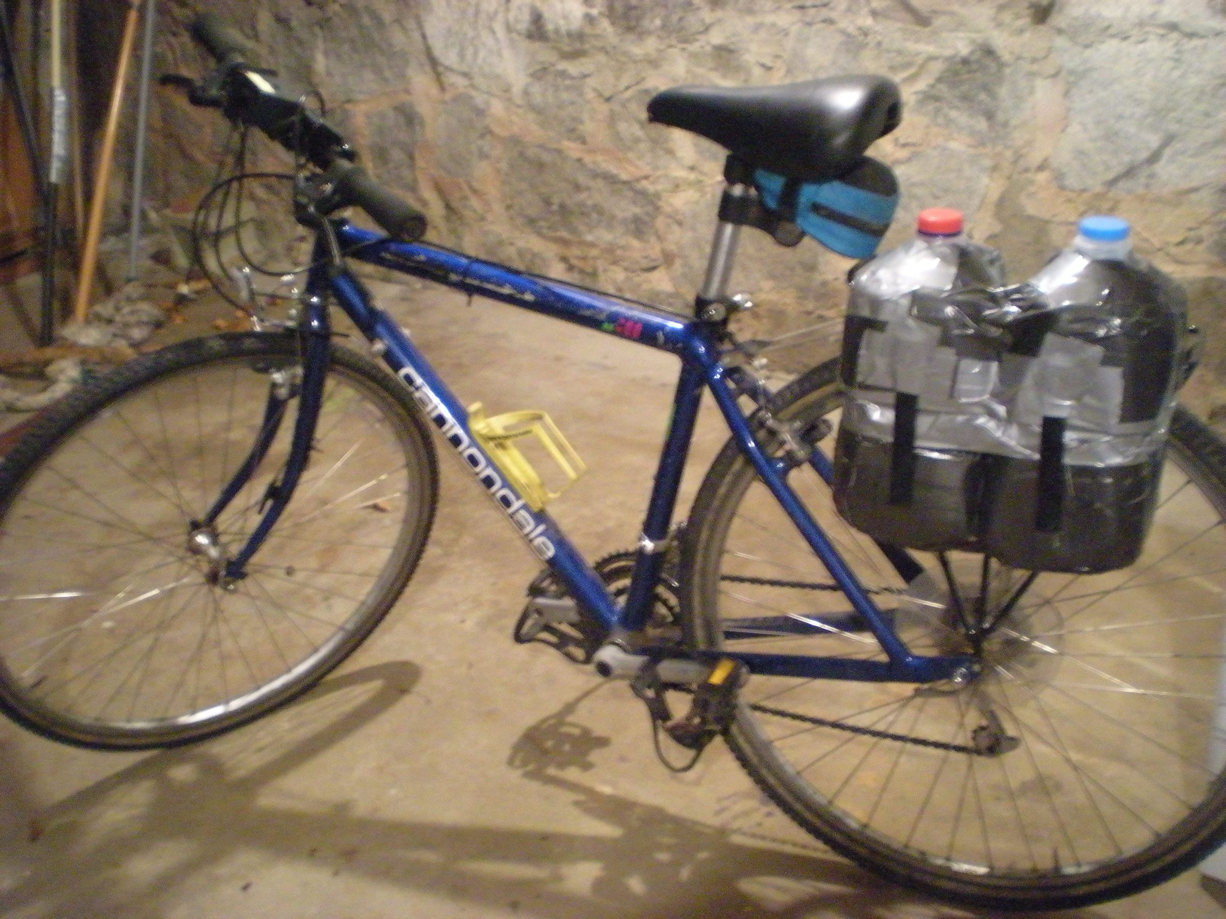 Milk Bottle Saddle Bag!