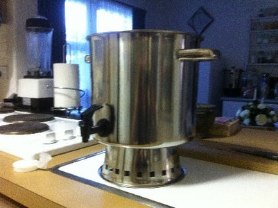 Drill a Hole for the Tap.