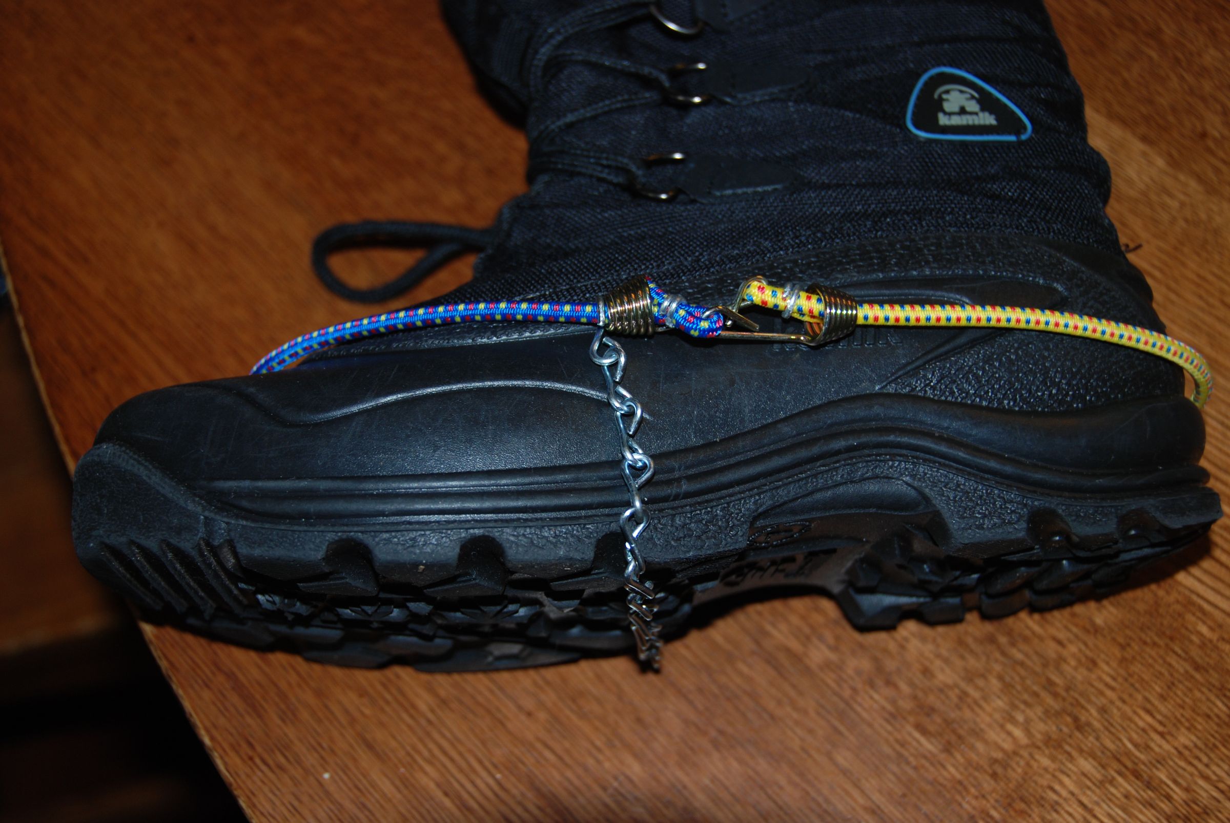 Ice Hiking With Homemade Shoe Ice Chains 6 Steps (with Pictures