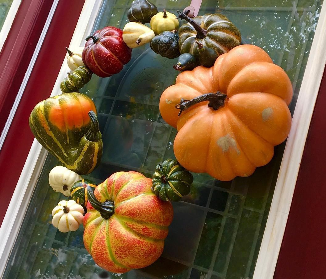 Easiest 'Forever' Gourd Wreath