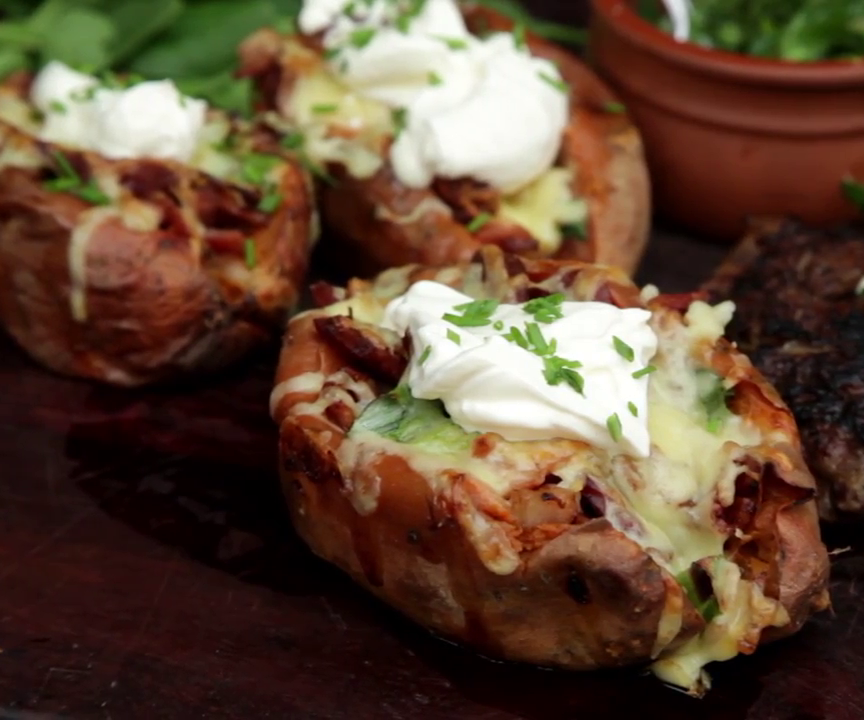 How to Cook Baked Sweet Potatoes