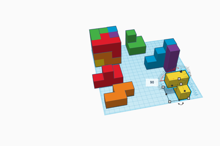 Giving 90 Degrees to Complex the Puzzles 