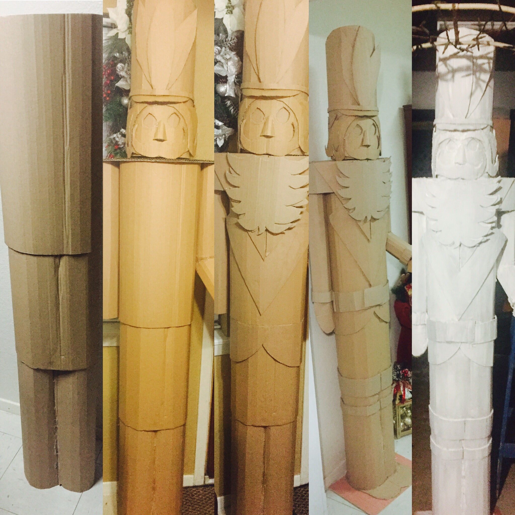 Cardboard Nutcracker