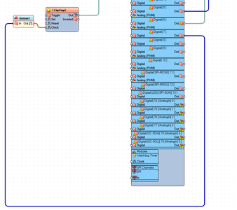In Visuino Connect Components