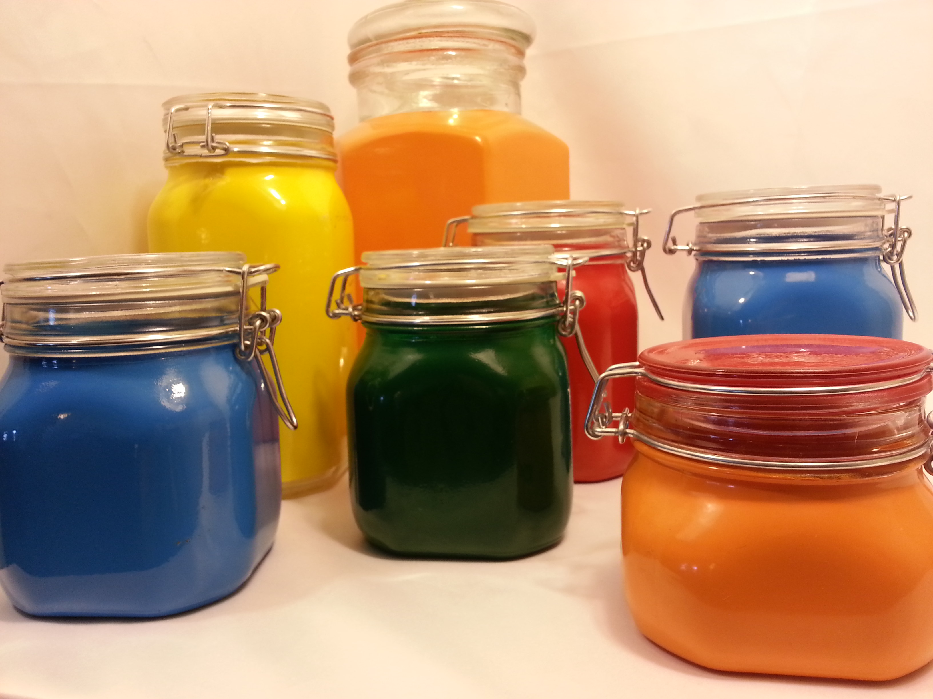 Powder Coating Glass - Glass Container