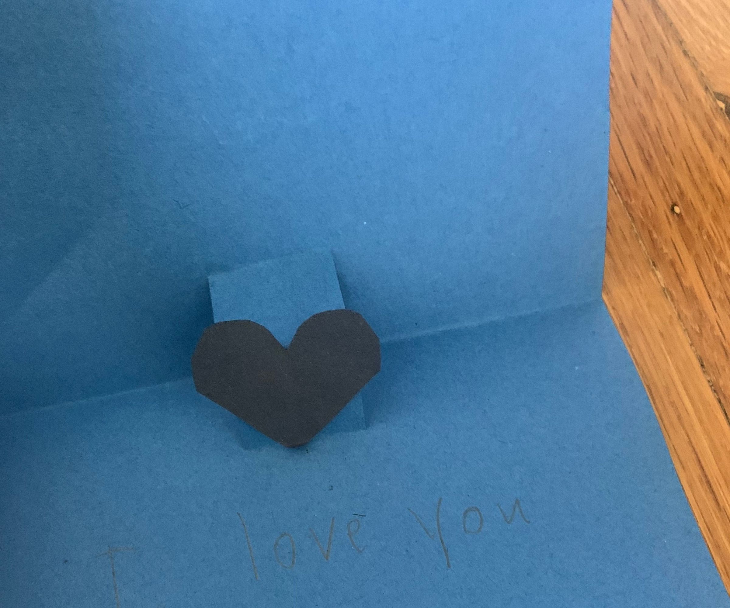 Pop Up Heart Card