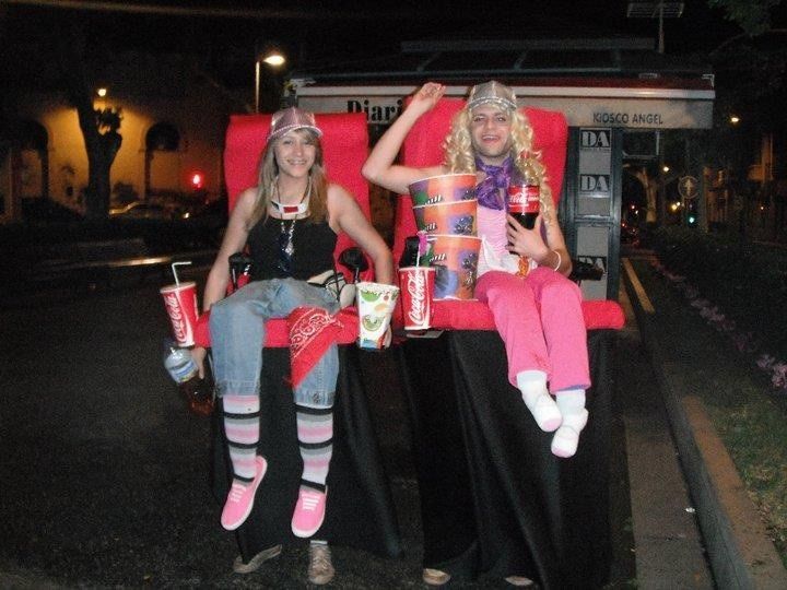 Cinema Costume Disfraz Cine 3D Asiento Falso Tenerife CARNAVAL TENERIFE CINE DISFRAZ ORIGNAL