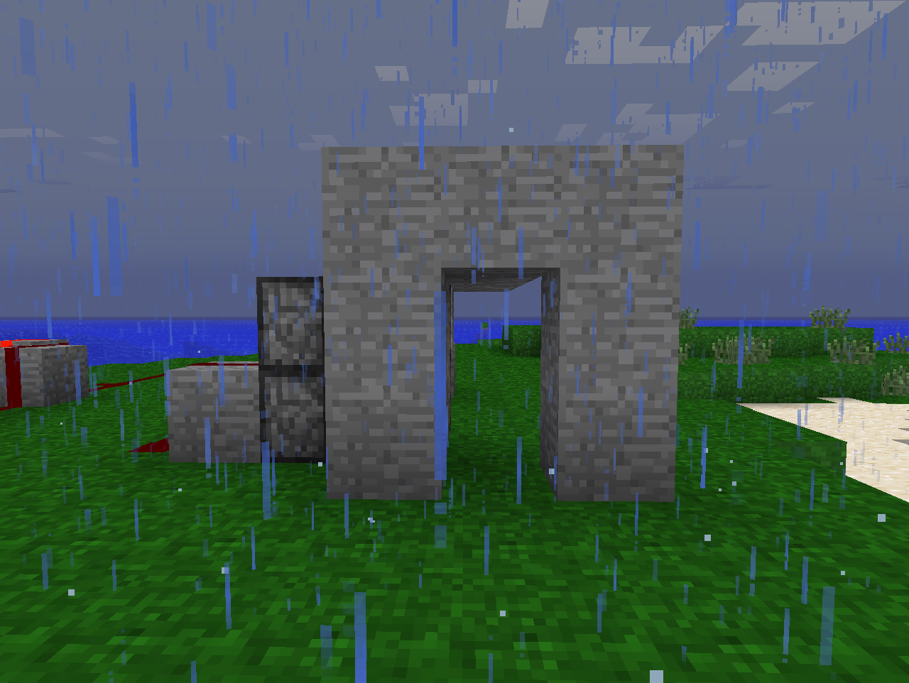 Minecraft secret wall door