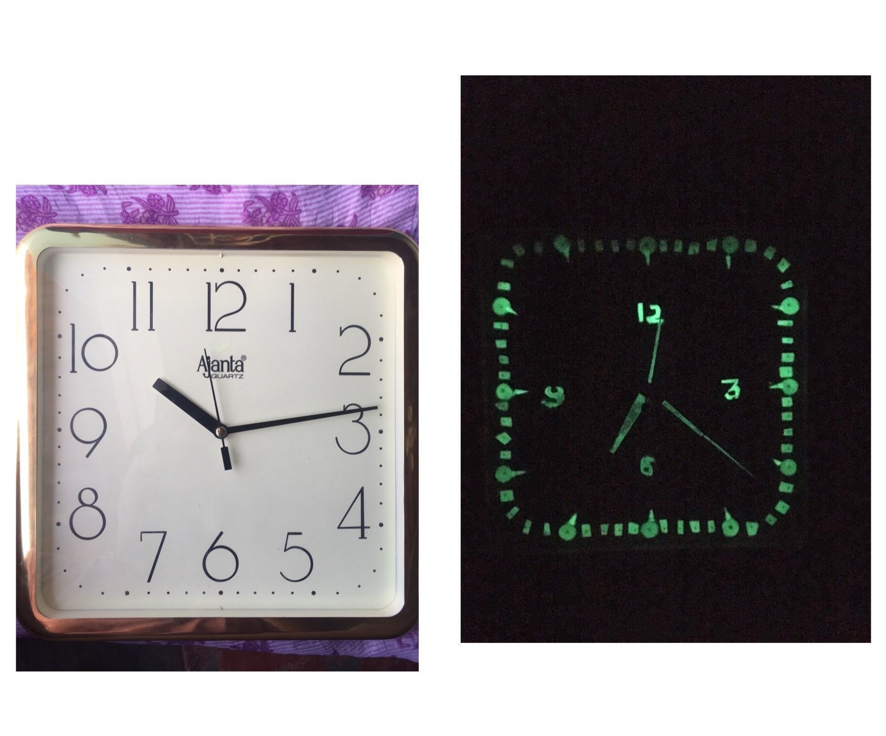 Convert Home Ordinary Clock Into Self Glowing Clock
