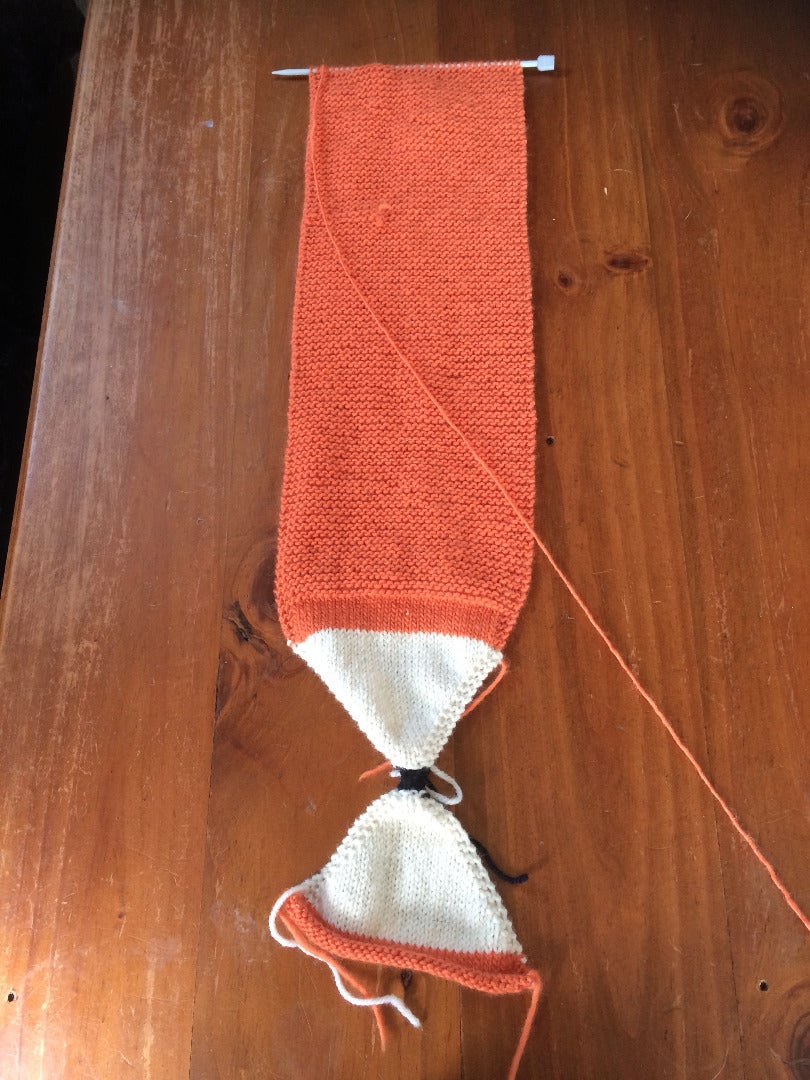 Knitting on Straight Needles