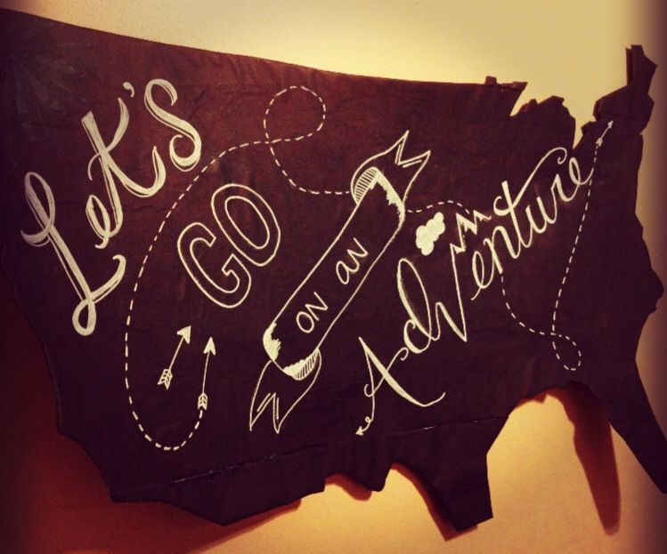 DIY Chalkboard USA