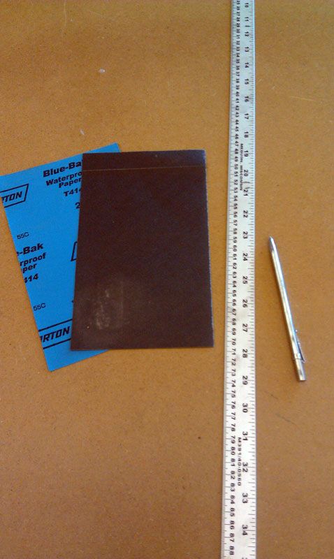 How to Cut Sandpaper