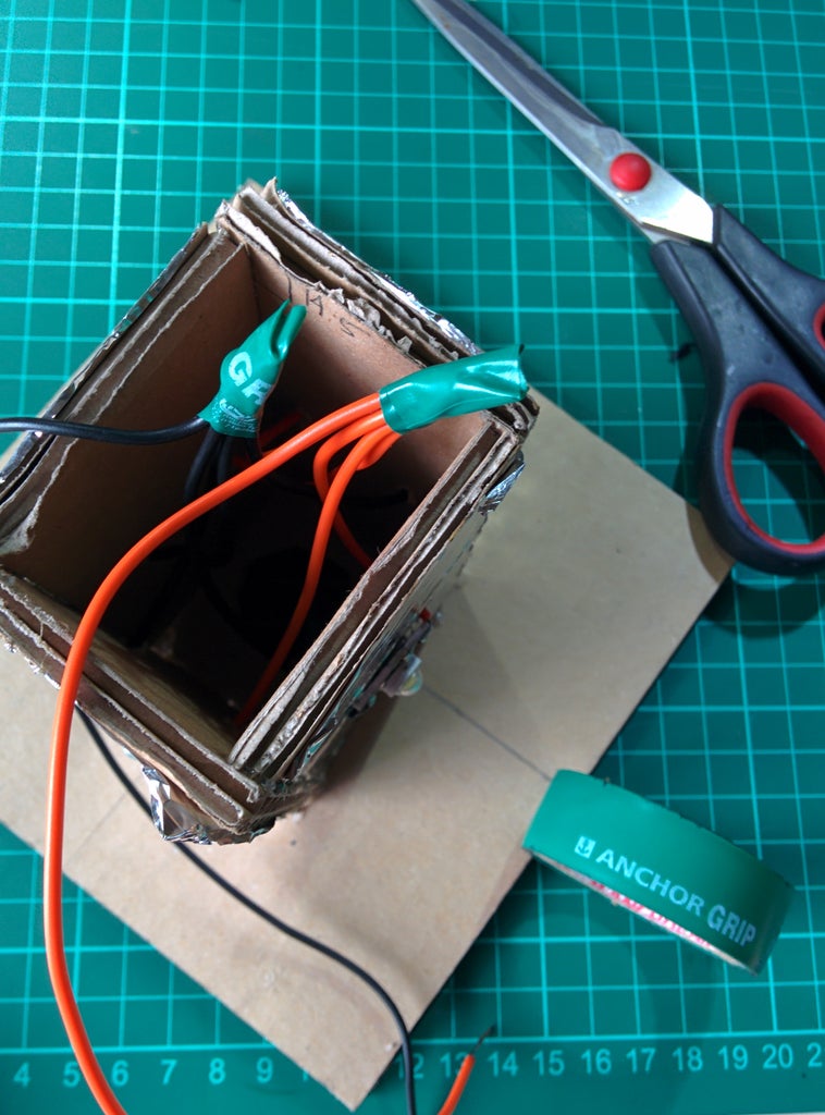 CARDBOARD SOLAR LAMP : 8 Steps (with Pictures) Circuit Diagram