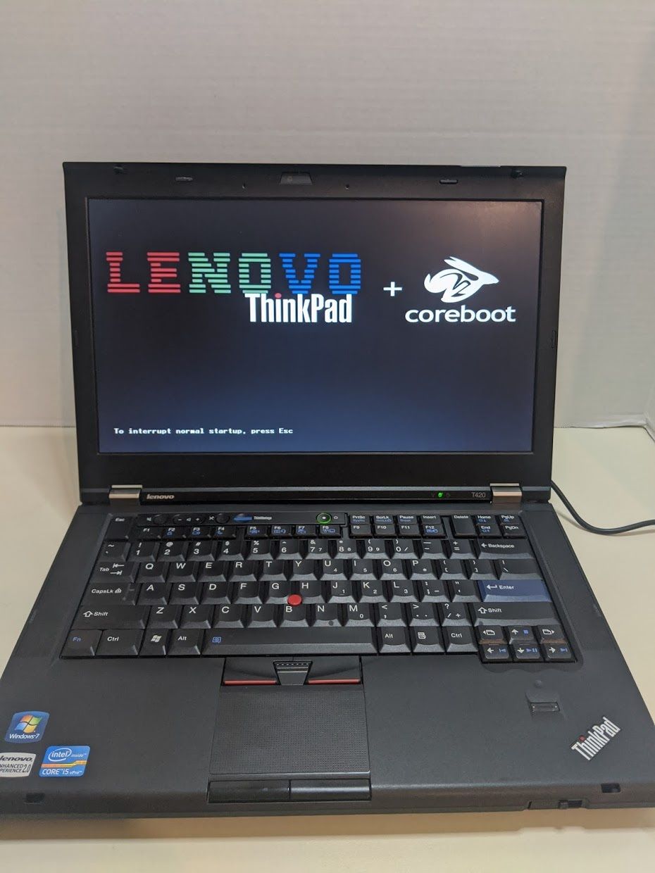 Lenovo T420 Coreboot W/Raspberry Pi : 13 Steps (with Pictures