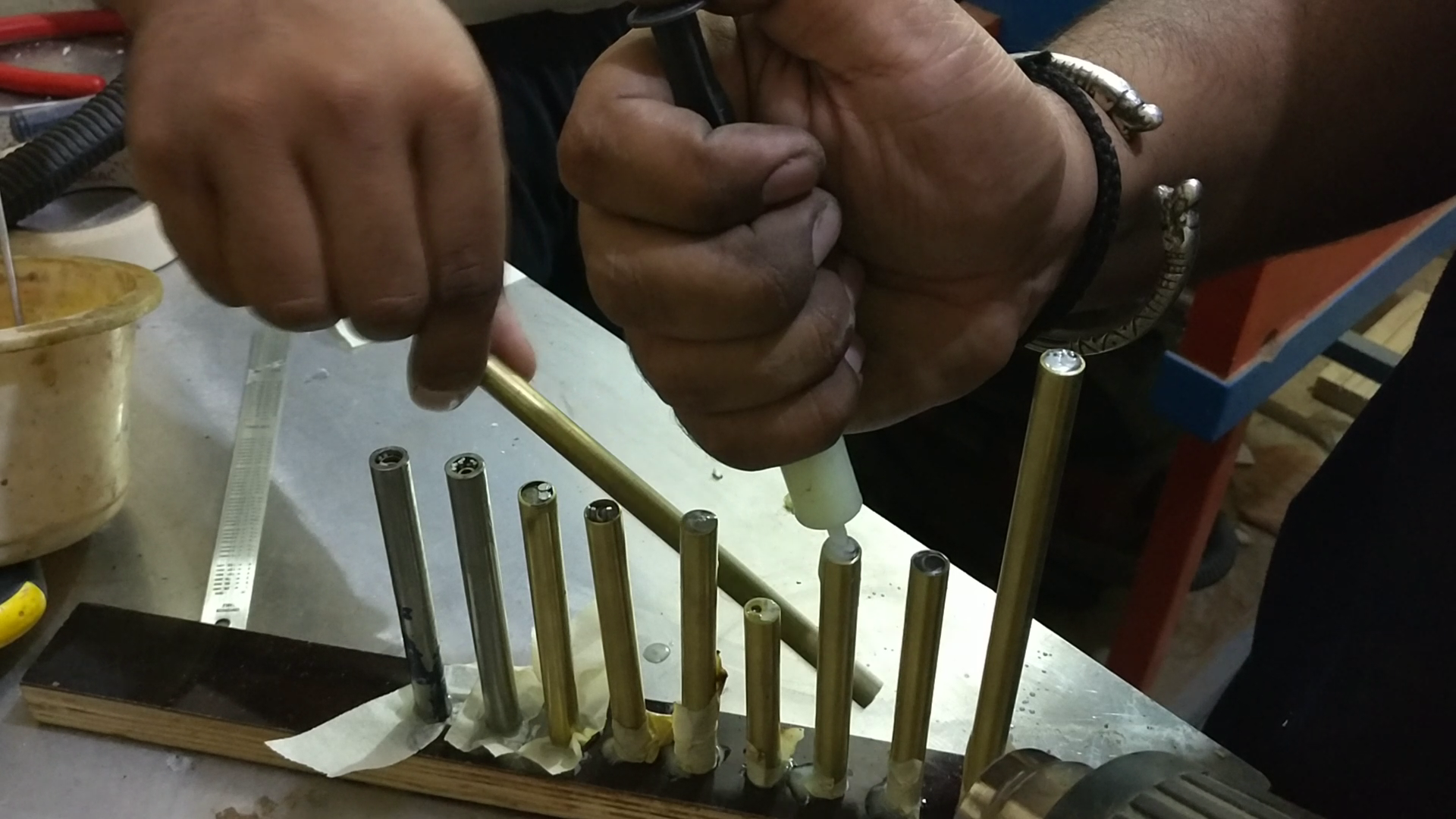 DIY Mosaic Pins for Knife Handles 9 Steps (with Pictures) Instructables