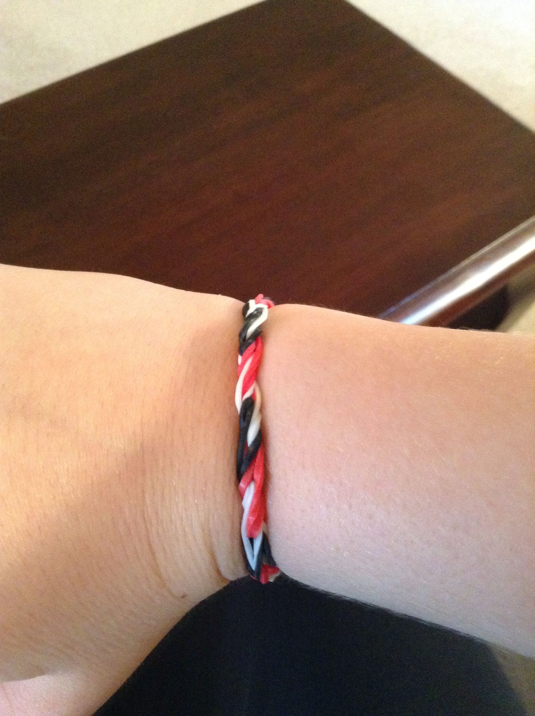Rain Bow Loom Bracelet Without A Loom