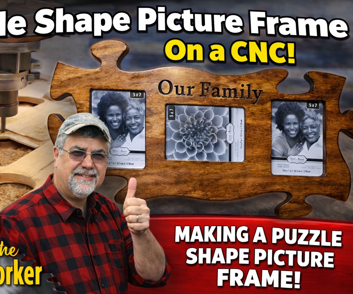 Puzzle Piece Picture Frame