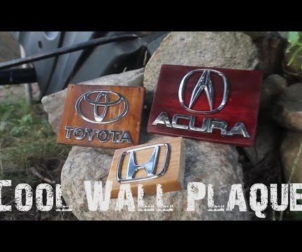 Auto Wall Plaque