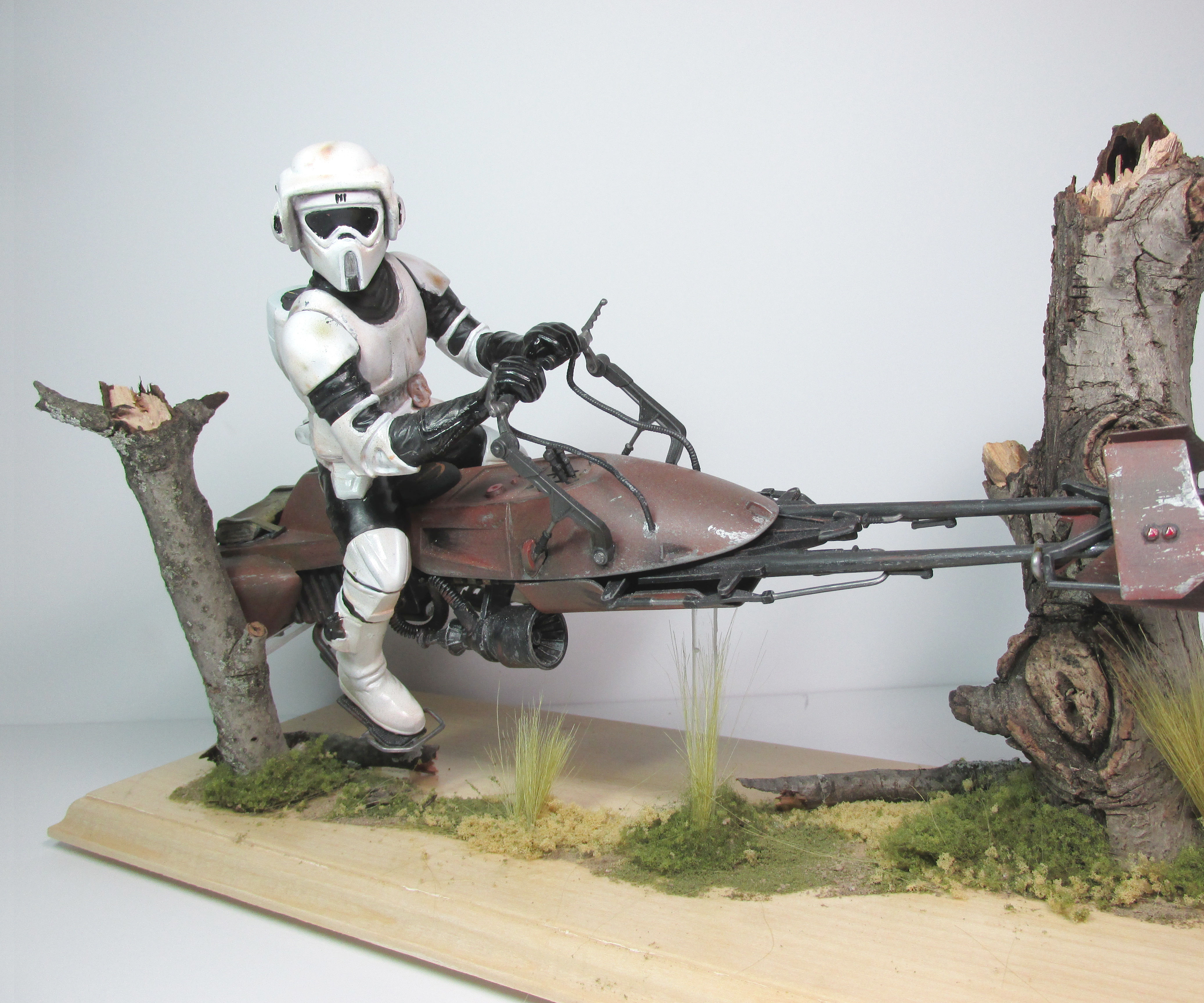 Vintage MPC Scout Trooper Model - Mod