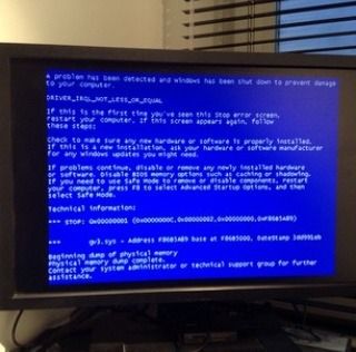 How to make fake BSOD (Blue Screen Of Death)