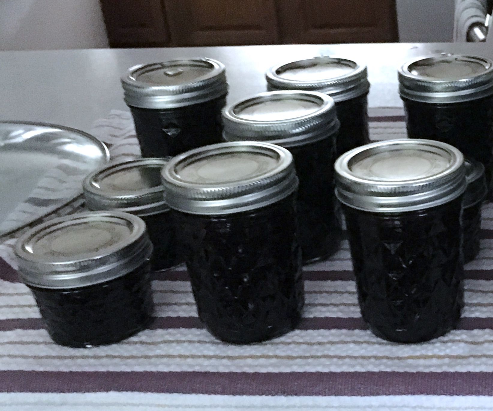 Low Sugar Blueberry Lime Jam