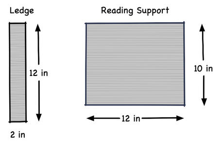 Measure and Cut Parts for Front Piece