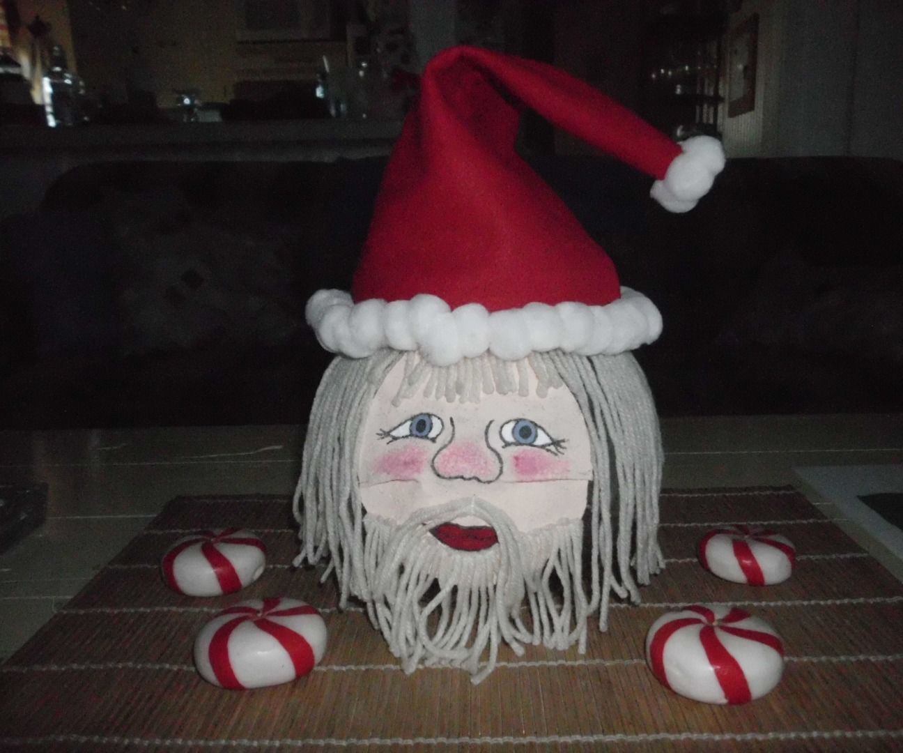 Santa Cookie Jar