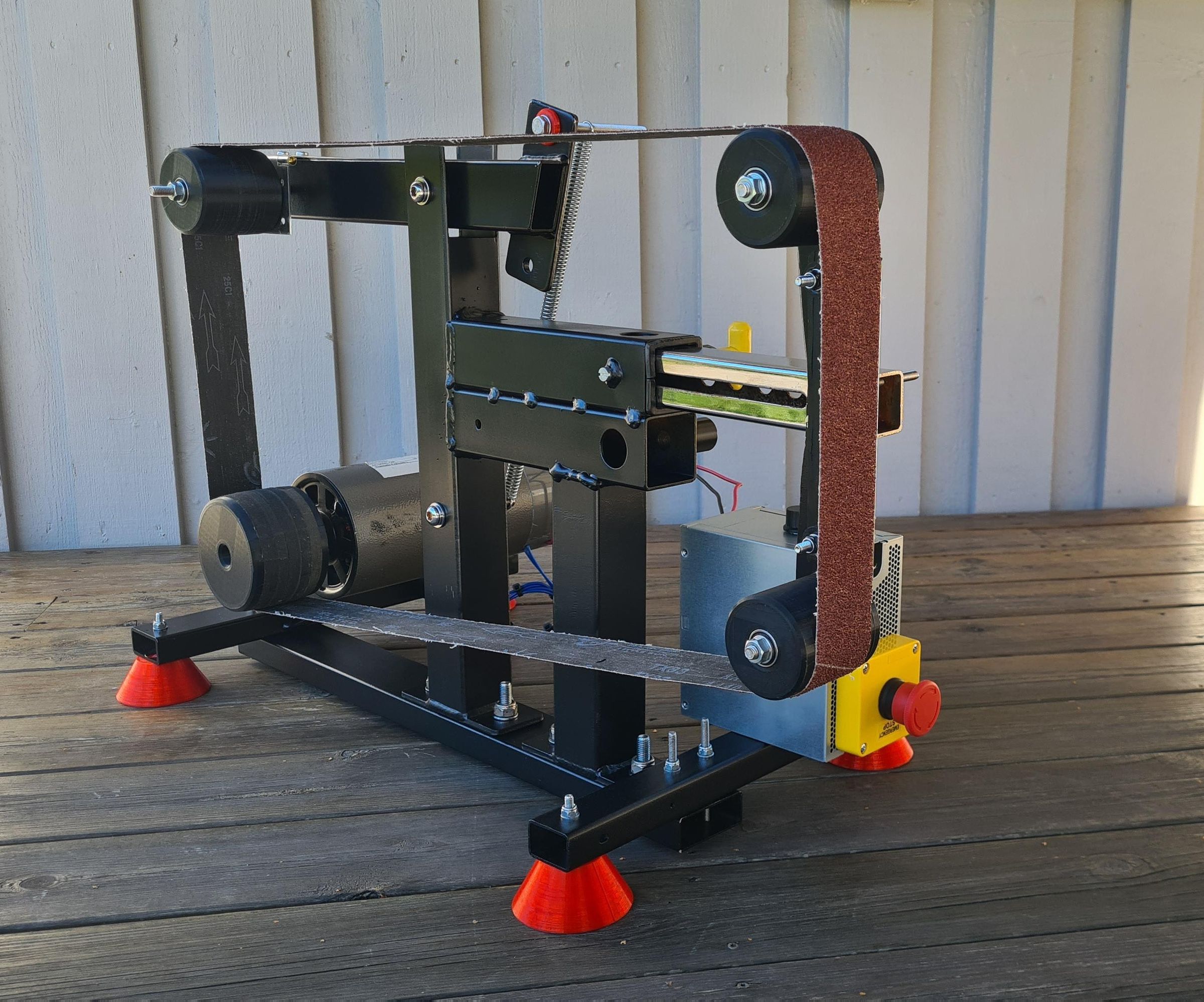 Scrap-Together Belt Grinder
