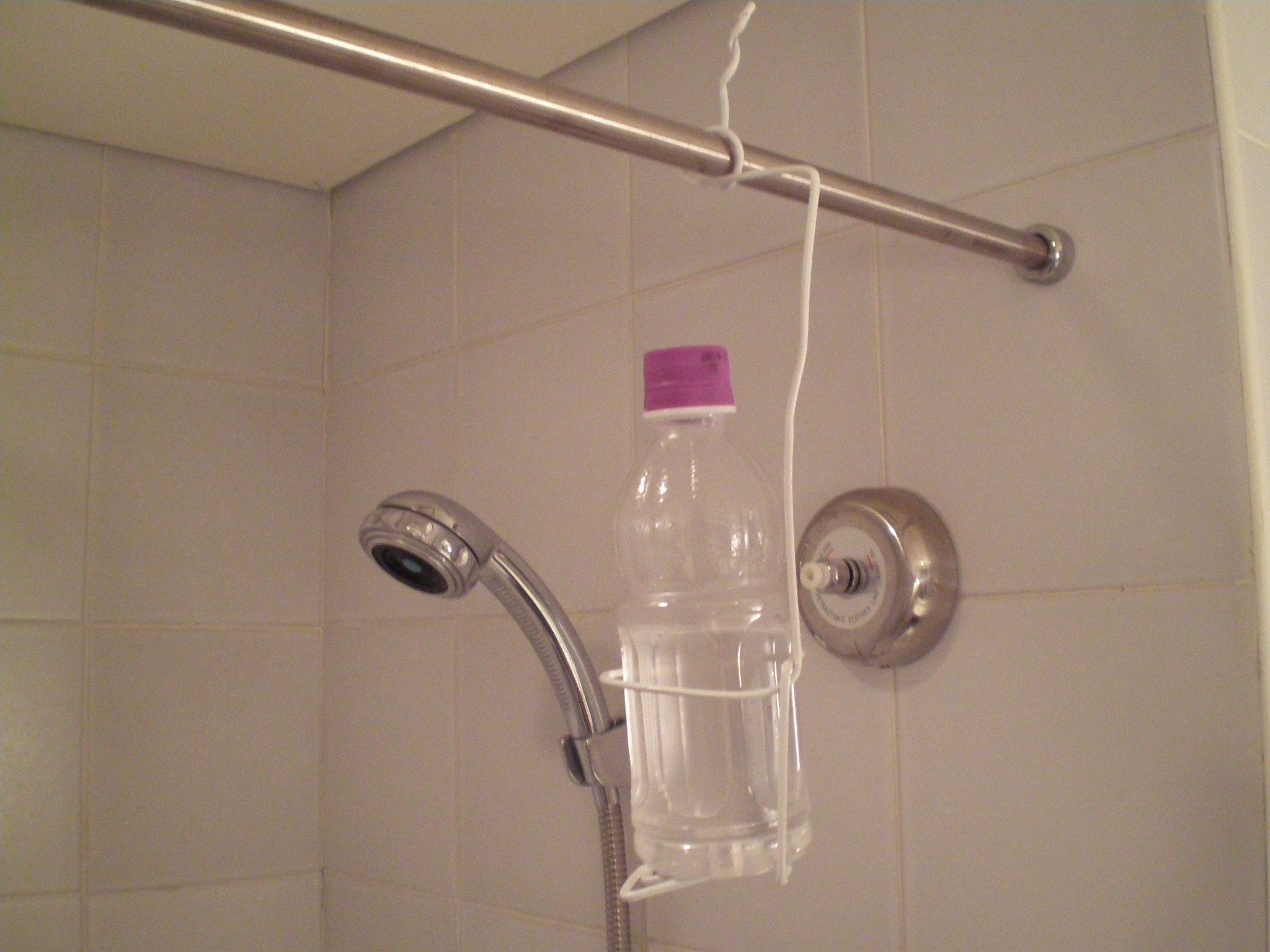 Beer in the shower part 2: The BeerHanger (wire, pliers, and human interaction.)