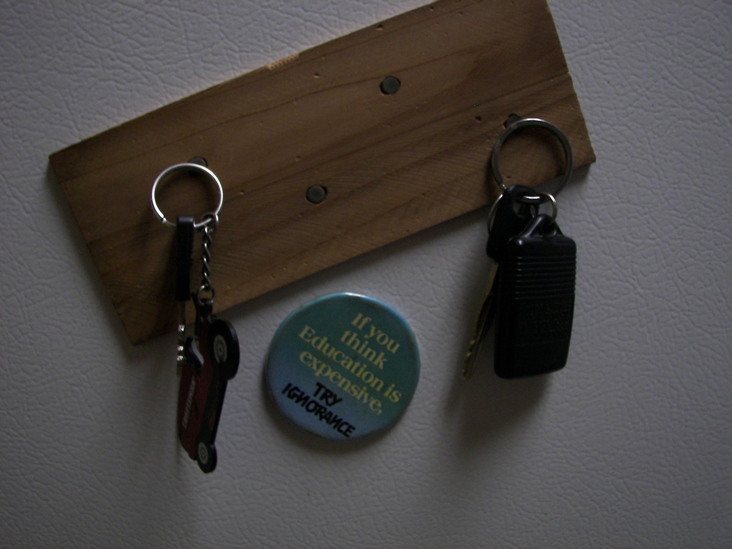 Key Hanger 3 Steps Instructables