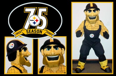 Origami Steeley Mcbeam (steelers Mascot)