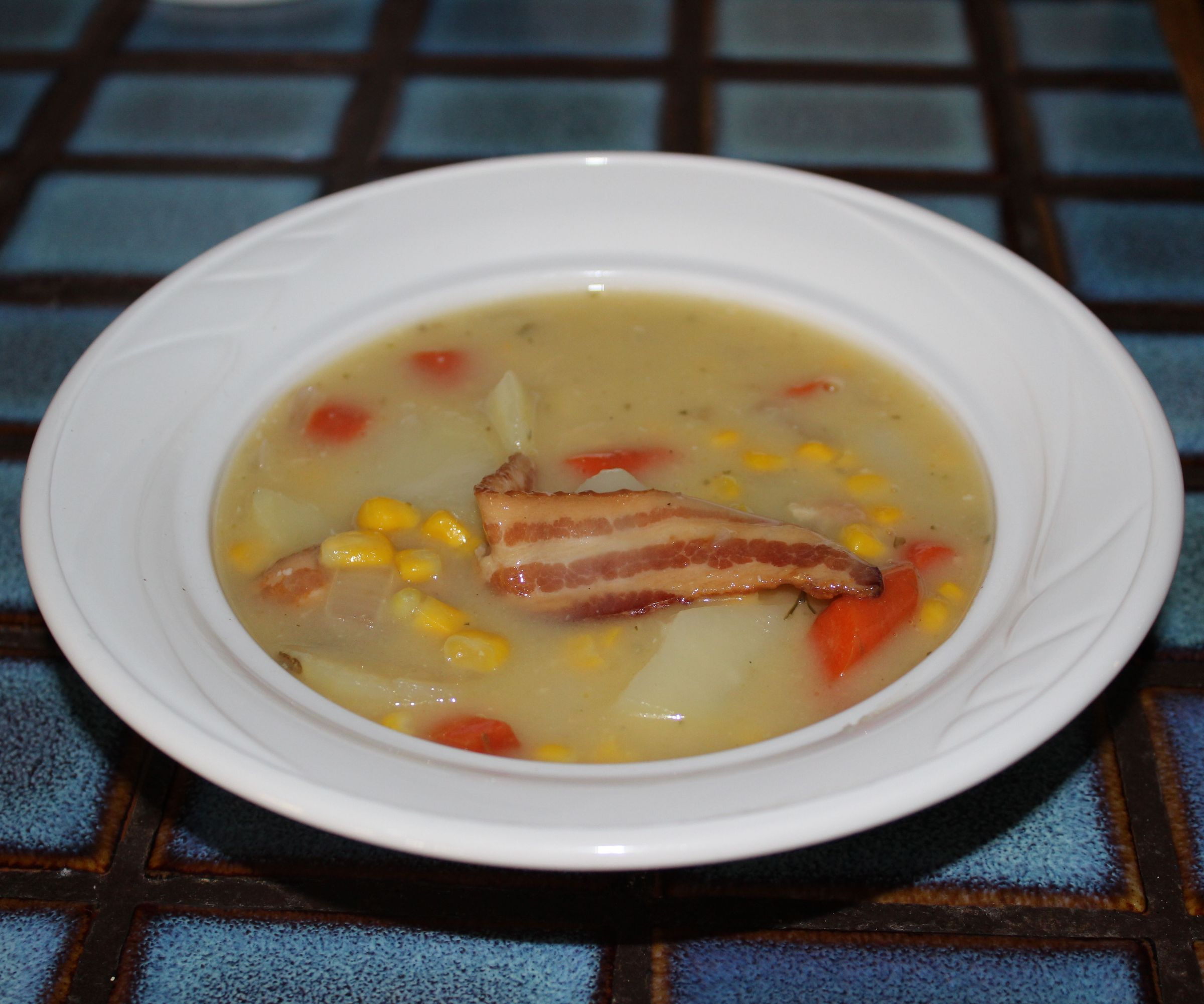 Potato Soup on a Winter Day!