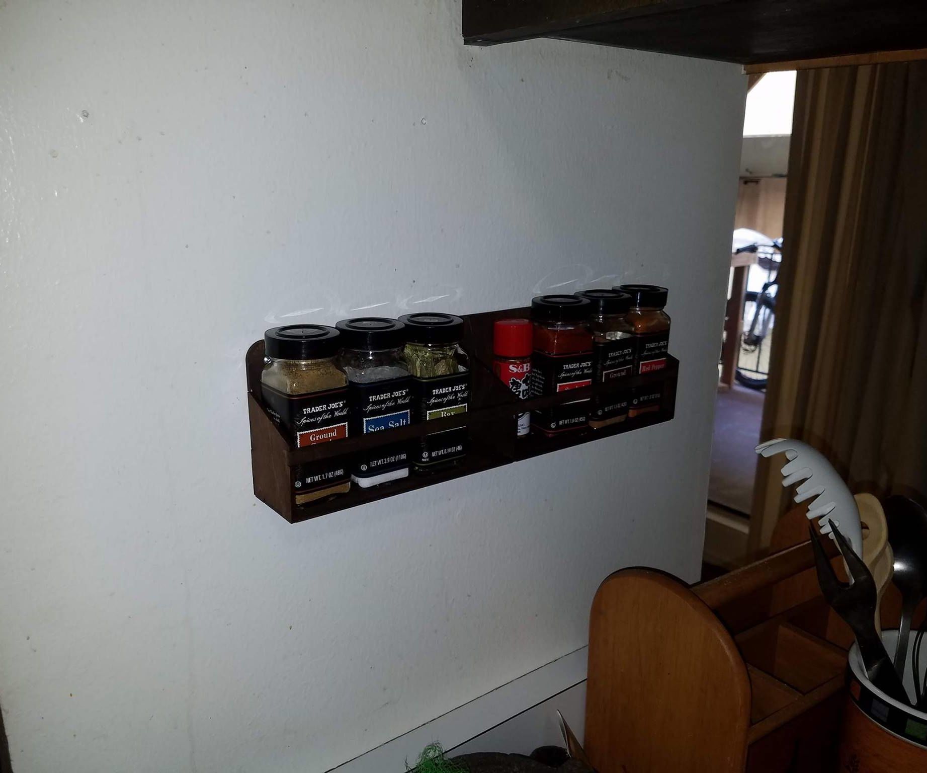 Laser Cut Spice Rack