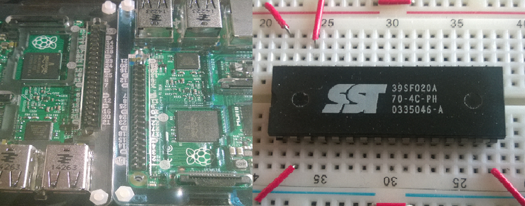 Raspberry Pi Python EEPROM Programmer